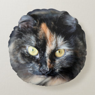 Sibirische Katze Rundes Kissen