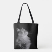 Sibirische Katzen-Taschen-Tasche Tasche (Rückseite)