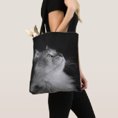 Sibirische Katzen-Taschen-Tasche Tasche (Von Nahem)