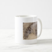 Sibirische Katzen-Tasse Kaffeetasse (VorderseiteRechts)