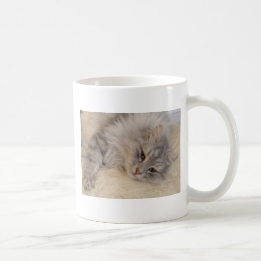 Sibirische Katzen-Tasse Kaffeetasse (Rechts)