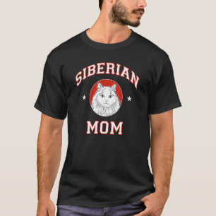 Sibirische Katzenmutter T-Shirt