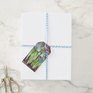 Sibirische Squill-Blue-Spring-Blume Geschenkanhänger