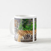 Sibirische Tiger-Tasse Kaffeetasse (Vorderseite Links)