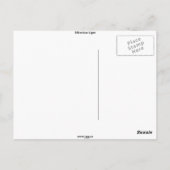 Sibirische Tigerpostkarte Postkarte (Rückseite)