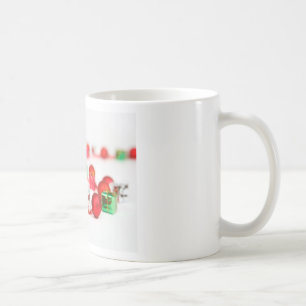 Sibirische Weihnachtsfeiertage mit Ornament-Gesche Kaffeetasse