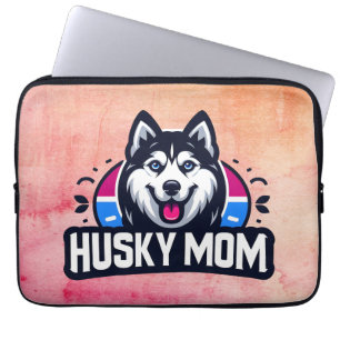 Sibirischer Geist: Liebevolle Fürsorge als Husky-H Laptopschutzhülle