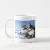 Sibirischer Huskies Kaffeetasse (Links)