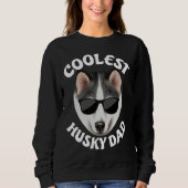 Sibirischer Husky 15 Sweatshirt (Vorderseite)