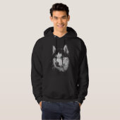Sibirischer Husky 17 Hoodie (Vorne ganz)