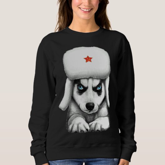 Sibirischer Husky 33 Sweatshirt (Vorderseite)