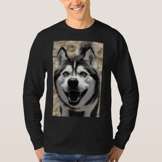 Sibirischer Husky 50 T-Shirt (Vorderseite)