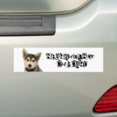 Sibirischer Husky an Bord Autoaufkleber (Auf Auto)