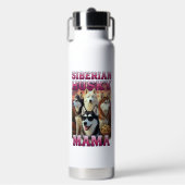 Sibirischer Husky Copy Copy Trinkflasche (Vorderseite)