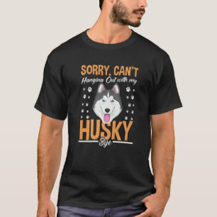 Sibirischer Husky-Dog-Bekleidung für Husky-Besitze T-Shirt