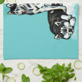 sibirischer Husky Handtuch (Gefaltet)