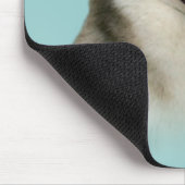 Sibirischer Husky herrliches Mousepad (Ecke)