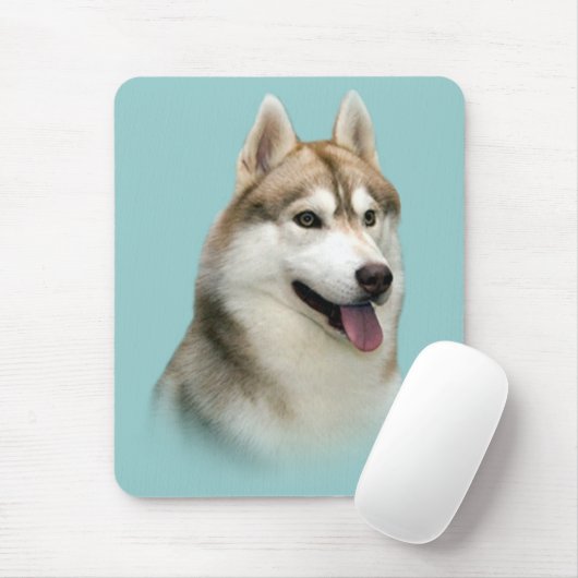 Sibirischer Husky herrliches Mousepad (Mit Mouse)