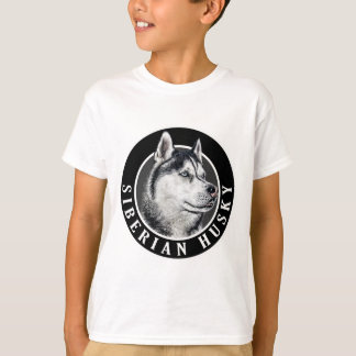 Sibirischer Husky-Hund 002 T-Shirt