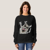 Sibirischer Husky-Hund 13 Sweatshirt (Vorne ganz)