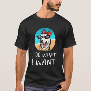Sibirischer Husky Hund Ich mache was ich will 2 T-Shirt