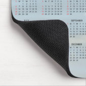 Sibirischer Husky-Hundkalender 2025 Mousepad (Ecke)