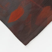 Sibirischer Husky im Herbstausfall Inspiriert Fleecedecke (Ecke)