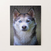 Sibirischer Husky Jigsaws. Puzzle (Vertikal)