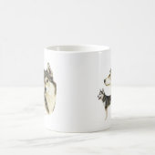 Sibirischer Husky Kaffeetasse (Mittel)