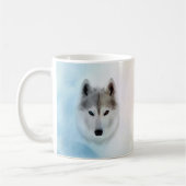 Sibirischer Husky Kaffeetasse (Links)