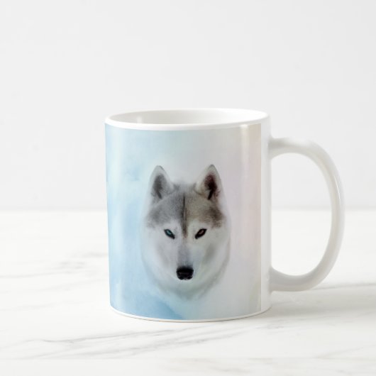Sibirischer Husky Kaffeetasse (Rechts)