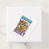 Sibirischer Husky-Kopie Geschenkanhänger (Beispiel)