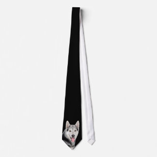 Sibirischer Husky Krawatte