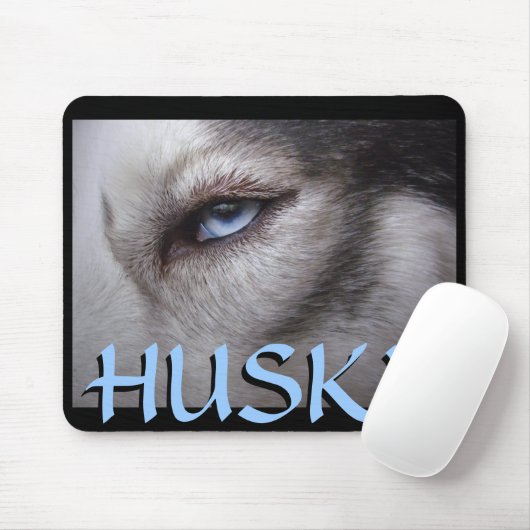 Sibirischer Husky Mousepad (Mit Mouse)