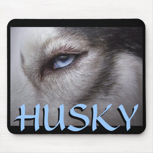 Sibirischer Husky Mousepad (Vorne)