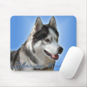 Sibirischer Husky Mousepad (Mit Mouse)