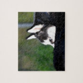 Sibirischer Husky Puzzle (Vertikal)