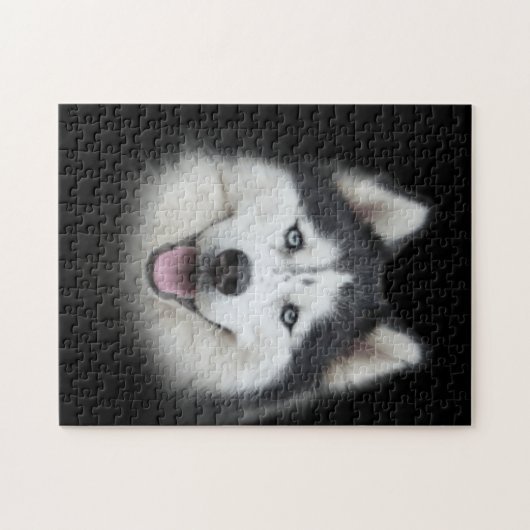 sibirischer Husky Puzzle (Horizontal)