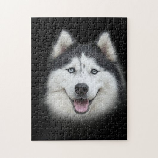 sibirischer Husky Puzzle (Vertikal)