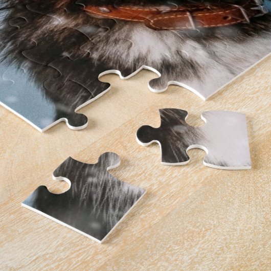 Sibirischer Husky Puzzle (Seite)