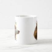 Sibirischer Husky (rot) Mama 2 Kaffeetasse (Mittel)