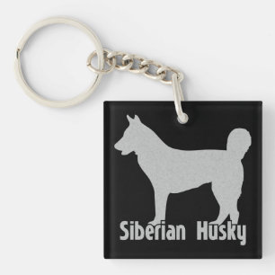 Sibirischer Husky Schlüsselanhänger