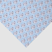 Sibirischer Husky (Silber und Weiß) Malerei Seidenpapier (Ausschnitt)