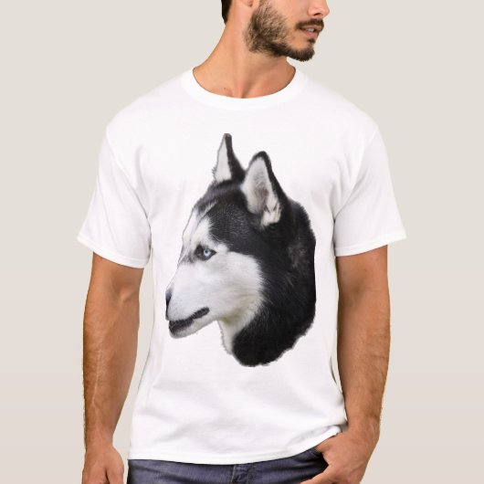 sibirischer Husky T-Shirt (Vorderseite)