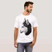 sibirischer Husky T-Shirt (Vorne ganz)
