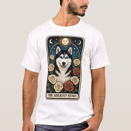 Sibirischer Husky T-Shirt (Vorderseite)