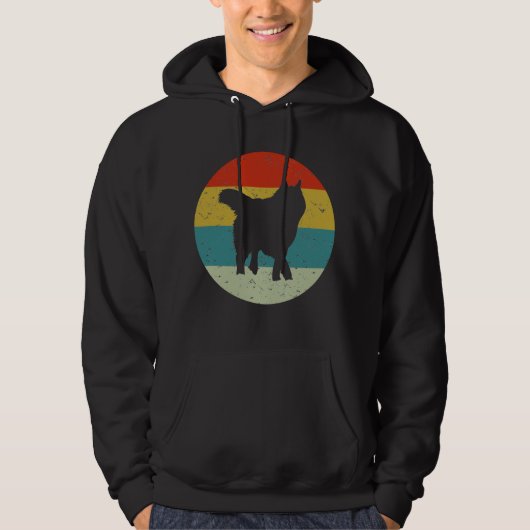 sibirischer Husky Vintag Hoodie (Vorderseite)