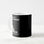 Sibirischer Husky. Welchen Teil von Arooo verstehs Kaffeetasse (Vorderseite Links)