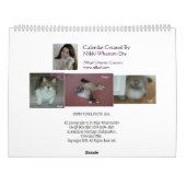 Sibirischer Katzen-u. der Kätzchen-2010 Kalender (Rückseite)