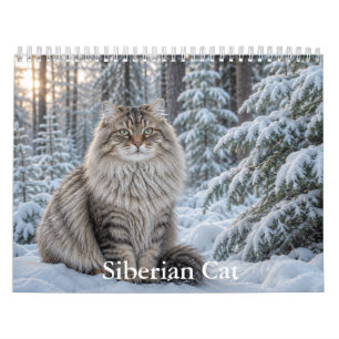 Sibirischer Katzenkalender  Kalender